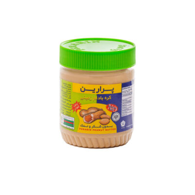 کره بادام زمینی بدون نمک و شکر پرارین - 350 گرم