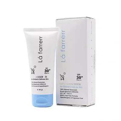 کرم ضدآفتاب کودکان آبی